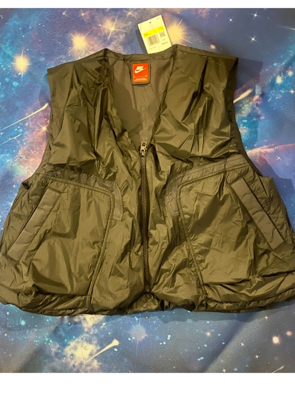 Nike Black Lightweight Packable Vest